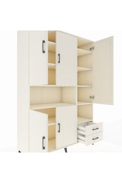 Hyperion Dolap 10 Raflı 2 Çekmeceli 5 Kapaklı 132x44x195 Aytaşı-Aytaşı/Aytaşı