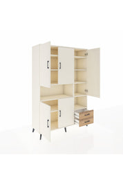 Hyperion Dolap 10 Raflı 2 Çekmeceli 5 Kapaklı 132x44x195 Aytaşı-Aytaşı/Çam