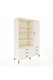 Hyperion Dolap 8 Raflı 6 Çekmeceli Tek Kapaklı  132x44x195 Aytaşı-Aytaşı/Aytaşı