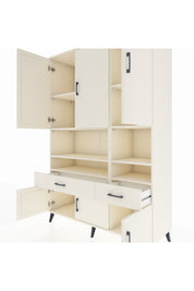 Hyperion Dolap 8 Raflı 2 Çekmeceli 6 Kapaklı 132x44x195 Aytaşı-Aytaşı/Aytaşı