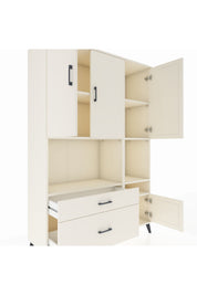 Hyperion Dolap 7 Raflı 2 Çekmeceli 4 Kapaklı 132x44x195 Aytaşı-Aytaşı/Aytaşı