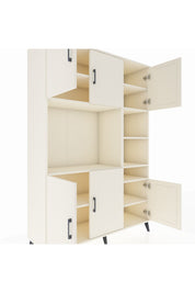 Hyperion Dolap 10 Raflı 6 Kapaklı 132x44x195 Aytaşı-Aytaşı/Aytaşı