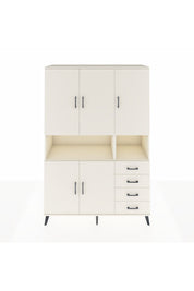 Hyperion Dolap 7 Raflı 4 Çekmeceli 5 Kapaklı 132x44x195 Aytaşı-Aytaşı/Aytaşı