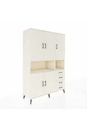 Hyperion Dolap 7 Raflı 4 Çekmeceli 5 Kapaklı 132x44x195 Aytaşı-Aytaşı/Aytaşı