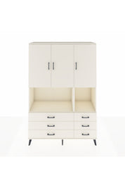 Hyperion Dolap 6 Raflı 6 Çekmeceli 3 Kapaklı 132x44x195 Aytaşı-Aytaşı/Aytaşı