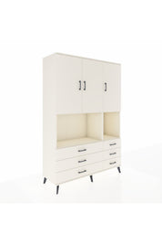 Hyperion Dolap 6 Raflı 6 Çekmeceli 3 Kapaklı 132x44x195 Aytaşı-Aytaşı/Aytaşı