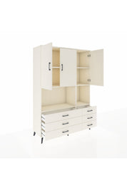 Hyperion Dolap 6 Raflı 6 Çekmeceli 3 Kapaklı 132x44x195 Aytaşı-Aytaşı/Aytaşı