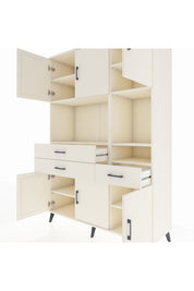 Hyperion Dolap 9 Raflı 3 Çekmeceli 6 Kapaklı 132x44x195 Aytaşı-Aytaşı/Aytaşı