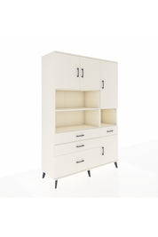 Hyperion Dolap 9 Raflı 4 Çekmeceli 4 Kapaklı 132x44x195 Aytaşı-Aytaşı/Aytaşı