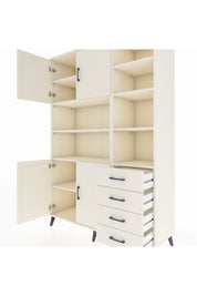 Hyperion Dolap 9 Raflı 4 Çekmeceli 4 Kapaklı 132x44x195 Aytaşı-Aytaşı/Aytaşı