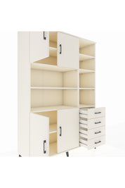 Hyperion Dolap 9 Raflı 4 Çekmeceli 4 Kapaklı 132x44x195 Aytaşı-Aytaşı/Aytaşı