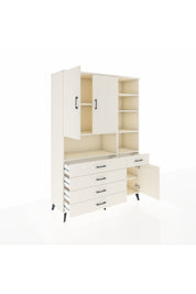 Hyperion Dolap 8 Raflı 5 Çekmeceli 3 Kapaklı 132x44x195 Aytaşı-Aytaşı/Aytaşı