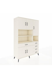 Hyperion Dolap 9 Raflı 5 Çekmeceli 5 Kapaklı 132x44x195 Aytaşı-Aytaşı/Aytaşı