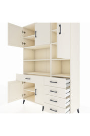 Hyperion Dolap 9 Raflı 5 Çekmeceli 5 Kapaklı 132x44x195 Aytaşı-Aytaşı/Aytaşı