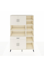 Hyperion Dolap 10 Raflı Tek Çekmeceli 4 Kapaklı 132x44x195 Aytaşı-Aytaşı/Aytaşı