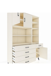 Hyperion Dolap 9 Raflı 5 Çekmeceli 3 Kapaklı 132x44x195 Aytaşı-Aytaşı/Aytaşı