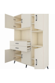 Hyperion Dolap 9 Raflı 2 Çekmeceli 6 Kapaklı 132x44x195 Aytaşı-Aytaşı/Aytaşı