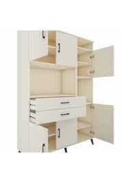 Hyperion Dolap 9 Raflı 2 Çekmeceli 6 Kapaklı 132x44x195 Aytaşı-Aytaşı/Aytaşı