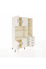 Hyperion Dolap 9 Raflı 4 Çekmeceli 4 Kapaklı 132x44x195 Aytaşı-Aytaşı/Aytaşı