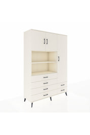 Hyperion Dolap 9 Raflı 6 Çekmeceli 3 Kapaklı 132x44x195 Aytaşı-Aytaşı/Aytaşı