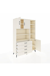 Hyperion Dolap 9 Raflı 4 Çekmeceli 3 Kapaklı 132x44x195 Aytaşı-Aytaşı/Aytaşı