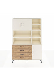 Hyperion Dolap 9 Raflı 4 Çekmeceli 3 Kapaklı 132x44x195 Aytaşı-Aytaşı/Çam