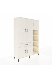 Hyperion Dolap 10 Raflı Tek Çekmeceli 5 Kapaklı 132x44x195 Aytaşı-Aytaşı/Aytaşı