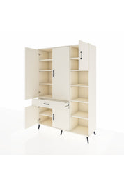 Hyperion Dolap 10 Raflı Tek Çekmeceli 5 Kapaklı 132x44x195 Aytaşı-Aytaşı/Aytaşı