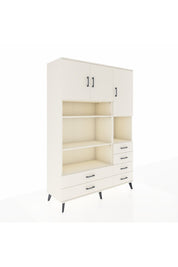 Hyperion Dolap 9 Raflı 6 Çekmeceli 3 Kapaklı 132x44x195 Aytaşı-Aytaşı/Aytaşı