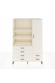 Hyperion Dolap 7 Raflı 6 Çekmeceli Tek Kapaklı  132x44x195 Aytaşı-Aytaşı/Aytaşı