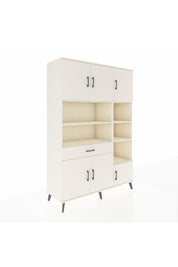 Hyperion Dolap 10 Raflı Tek Çekmeceli 6 Kapaklı 132x44x195 Aytaşı-Aytaşı/Aytaşı