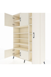 Hyperion Dolap 11 Raflı 5 Kapaklı 132x44x195 Aytaşı-Aytaşı/Aytaşı