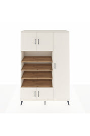 Hyperion Dolap 11 Raflı 5 Kapaklı 132x44x195 Aytaşı-Aytaşı/Çam