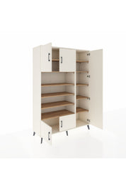 Hyperion Dolap 11 Raflı 5 Kapaklı 132x44x195 Aytaşı-Aytaşı/Çam