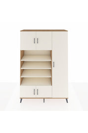 Hyperion Dolap 11 Raflı 5 Kapaklı 132x44x195 Çam-Aytaşı/Aytaşı