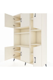 Hyperion Dolap 9 Raflı 6 Kapaklı 132x44x195 Aytaşı-Aytaşı/Aytaşı