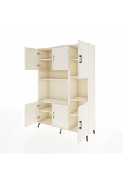 Hyperion Dolap 9 Raflı 6 Kapaklı 132x44x195 Aytaşı-Aytaşı/Aytaşı