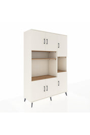 Hyperion Dolap 9 Raflı 6 Kapaklı 132x44x195 Aytaşı-Aytaşı/Çam