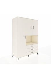 Kronos Dolap 6 Raflı 3 Çekmeceli 3 Kapaklı 132x59x195 Aytaşı-Aytaşı/Aytaşı