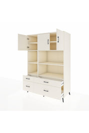 Kronos Dolap 8 Raflı 4 Çekmeceli 3 Kapaklı 132x59x195 Aytaşı-Aytaşı/Aytaşı