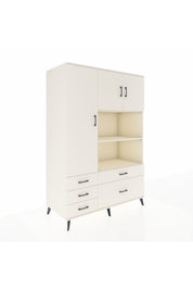 Kronos Dolap 7 Raflı 5 Çekmeceli 3 Kapaklı 132x59x195 Aytaşı-Aytaşı/Aytaşı