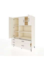 Kronos Dolap 7 Raflı 5 Çekmeceli 3 Kapaklı 132x59x195 Aytaşı-Aytaşı/Aytaşı