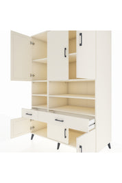 Kronos Dolap 8 Raflı 2 Çekmeceli 6 Kapaklı 132x59x195 Aytaşı-Aytaşı/Aytaşı