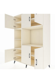 Kronos Dolap 9 Raflı 6 Kapaklı 132x59x195 Aytaşı-Aytaşı/Aytaşı