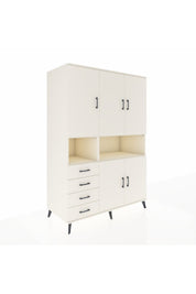 Kronos Dolap 7 Raflı 4 Çekmeceli 5 Kapaklı 132x59x195 Aytaşı-Aytaşı/Aytaşı