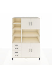 Kronos Dolap 9 Raflı 4 Çekmeceli 4 Kapaklı 132x59x195 Aytaşı-Aytaşı/Aytaşı