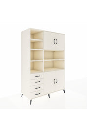 Kronos Dolap 9 Raflı 4 Çekmeceli 4 Kapaklı 132x59x195 Aytaşı-Aytaşı/Aytaşı