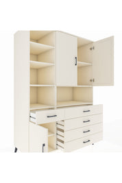 Kronos Dolap 8 Raflı 5 Çekmeceli 3 Kapaklı 132x59x195 Aytaşı-Aytaşı/Aytaşı