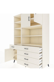 Kronos Dolap 9 Raflı 5 Çekmeceli 3 Kapaklı 132x59x195 Aytaşı-Aytaşı/Aytaşı