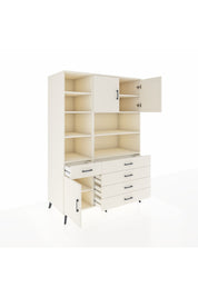 Kronos Dolap 9 Raflı 5 Çekmeceli 3 Kapaklı 132x59x195 Aytaşı-Aytaşı/Aytaşı